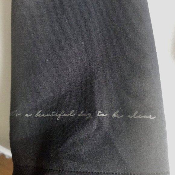 Gymshark X Whitney Simmons Black Cropped Hoodie Size XS - Picture 8 of 8